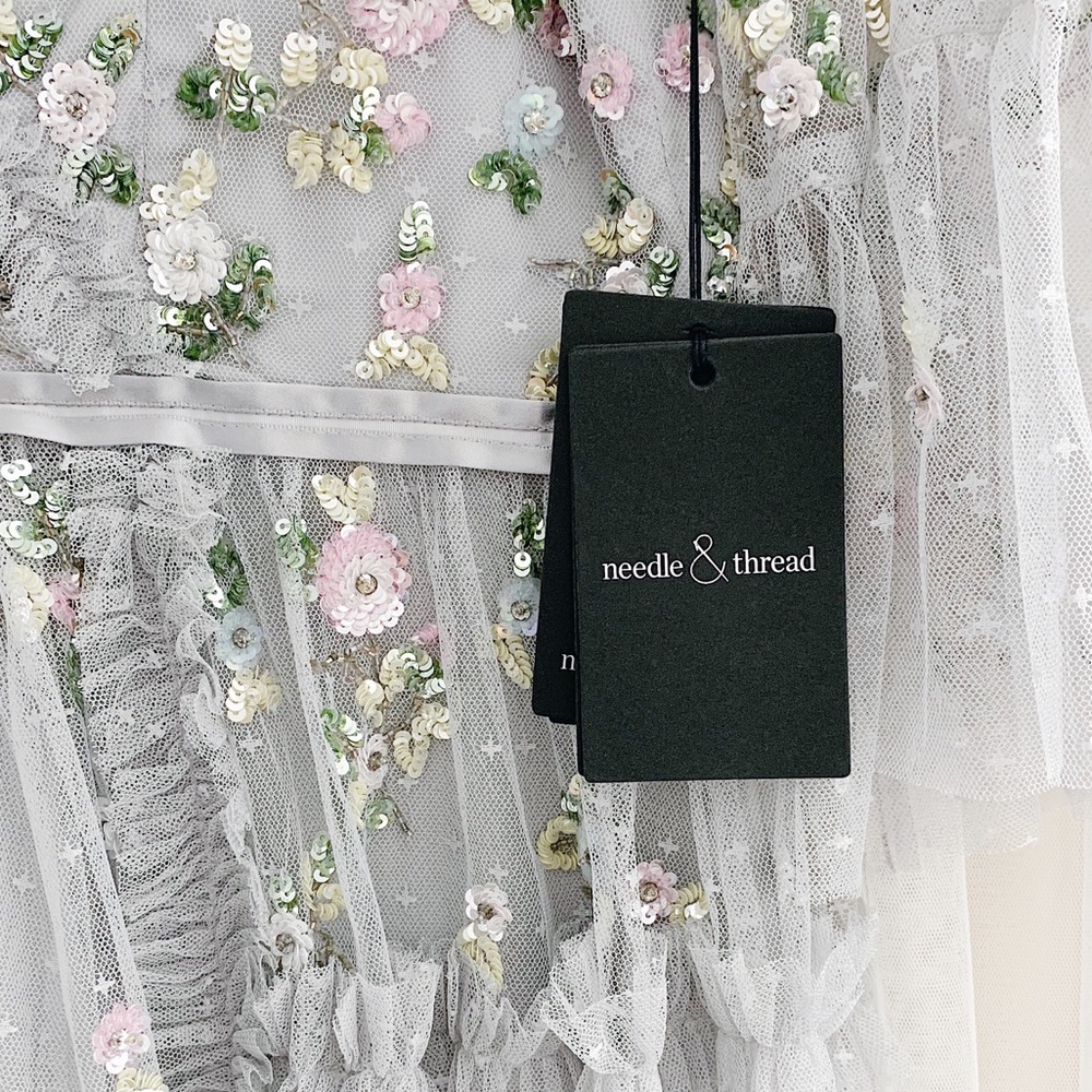 ♡ 𝖭𝖾𝖾𝖽𝗅𝖾 & 𝖳𝗁𝗋𝖾𝖺𝖽 ♡ 𝖤𝗆𝖻𝗋𝗈𝗂𝖽𝖾𝗋𝖾𝖽 𝖣𝗂𝗍𝗌𝗒 𝖣𝗋𝖾𝗌𝗌 - Picture 4 of 7